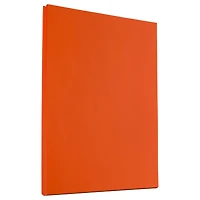 JAM Paper Orange 8.5" x 11" 24lb. Recycled Paper Pack, 500 Sheets