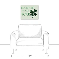 Lucky Me I've Got You 20" x 16" Canvas Wall Art