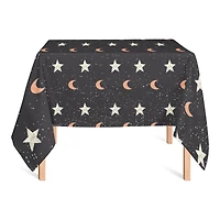 Star and Moon Pattern 58" x 58" Tablecloth
