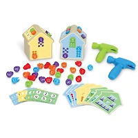 Learning Resources Number Nails! Fine Motor Math Game