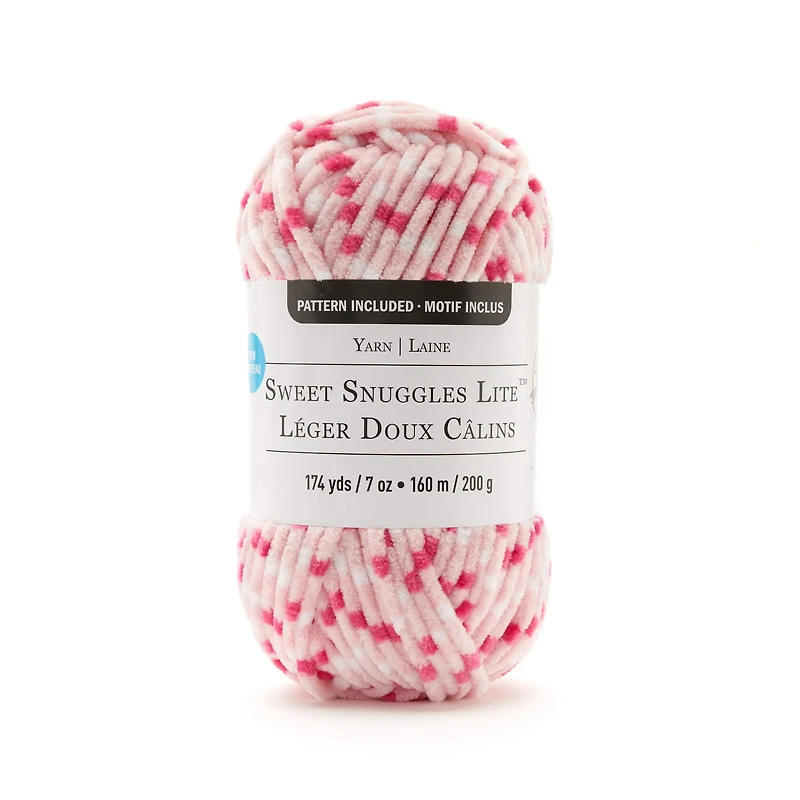 Sweet Snuggles Lite™ Variegated Striped Yarn by Loops & Threads