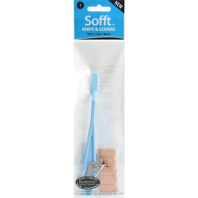 Colorfin Sofft™ Tools No. 1 Round Knife with 5 Covers