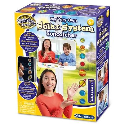Brainstorm Toys My Very Own Solar System Sun Catcher Kit
