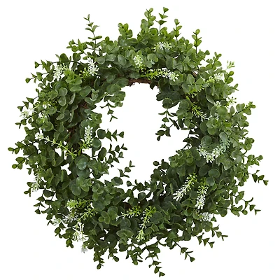 18” Double Ring Eucalyptus Wreath