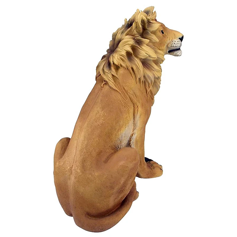 Design Toscano 27" King of Beasts Lion Sculpture