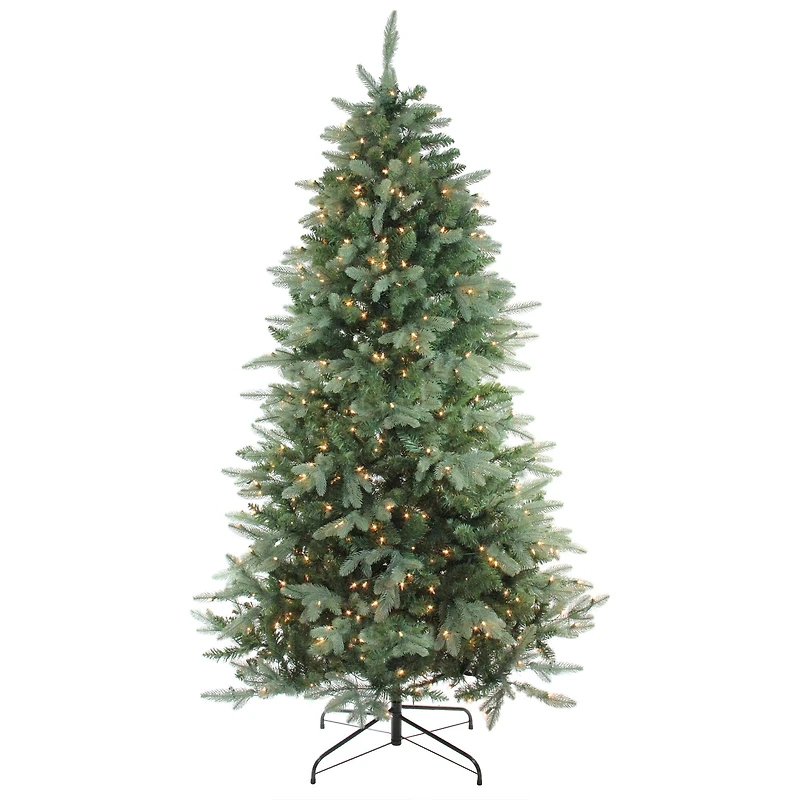 7.5ft. Pre-Lit Washington Frasier Artificial Christmas Tree, Clear Lights