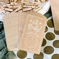 Kate Aspen® Kraft Baby Shower Game Set
