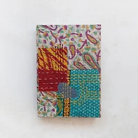 Hello Honey® Patchwork Cotton Kantha Bound Paper Journal