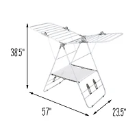 Honey Can Do Large Expandable & Collapsible Gullwing Clothes Drying Rack
