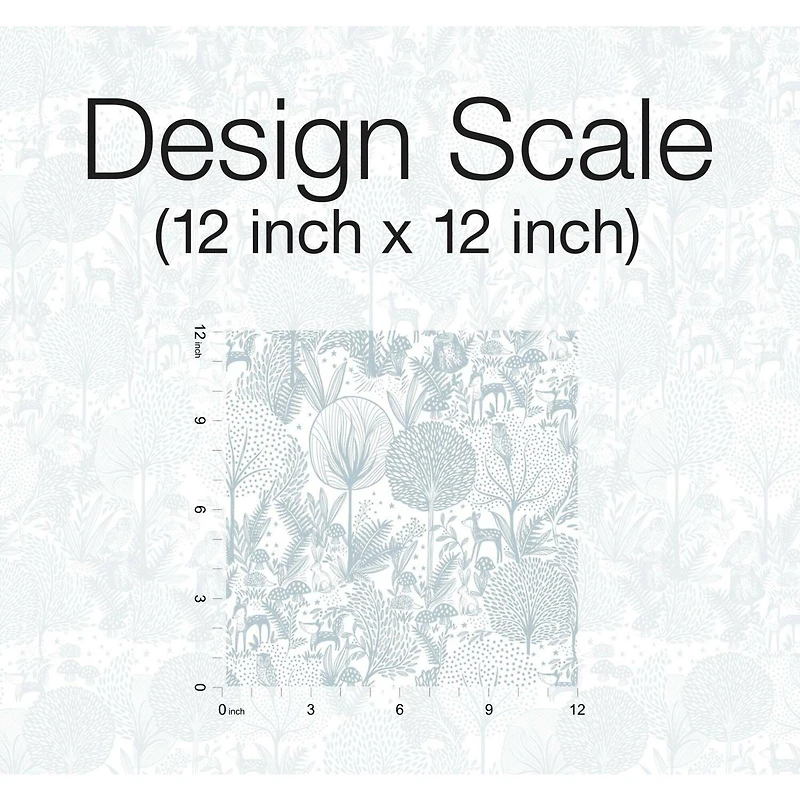 Roommates Forest Friends Peel & Stick Wallpaper