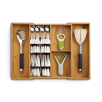 Joseph Joseph DrawerStore Bamboo Expandable Cutlery, Utensil and  Gadgets  Organizer