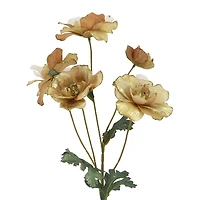 25" Gold Glitter Ranunculus Stem by Ashland®