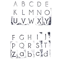 Modern Alphabet Wood Stamps by Recollections™
