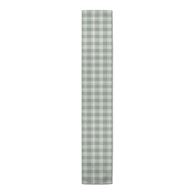 Faded Plaid Indoor/Outdoor Table Runner