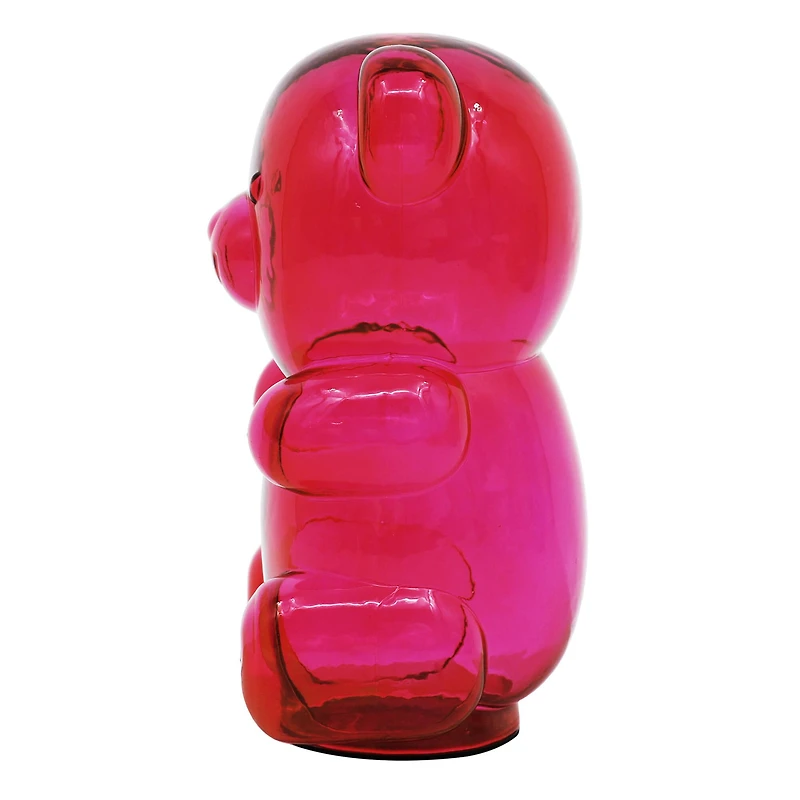 8" Glass Bear Tabletop Décor by Ashland