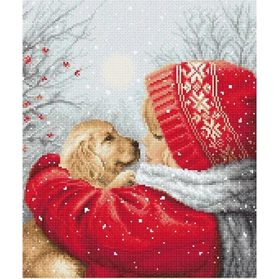 Letistitch Christmas Hugs Counted Cross Stitch Kit