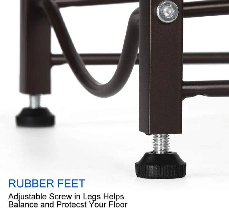 NEX™ Dark Brown 5 Tier 5 Gallon Metal Water Jug Holder Storage Rack