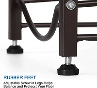 NEX™ Dark Brown 5 Tier 5 Gallon Metal Water Jug Holder Storage Rack