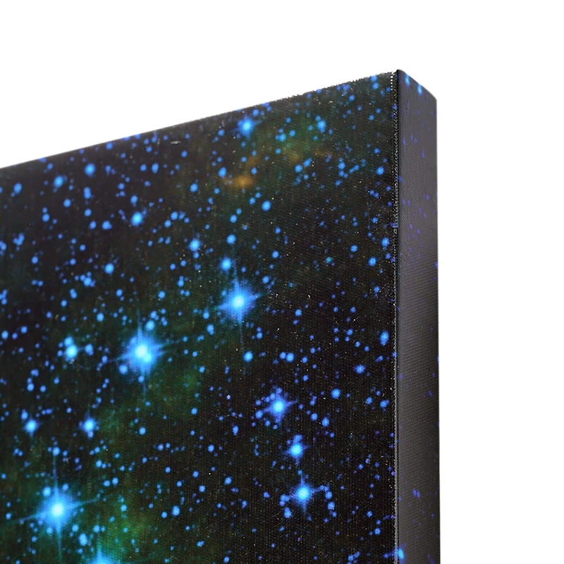 American Art Décor™ 36" NASA Stellar Ending Glossy Lacquer Canvas Wall Art Print