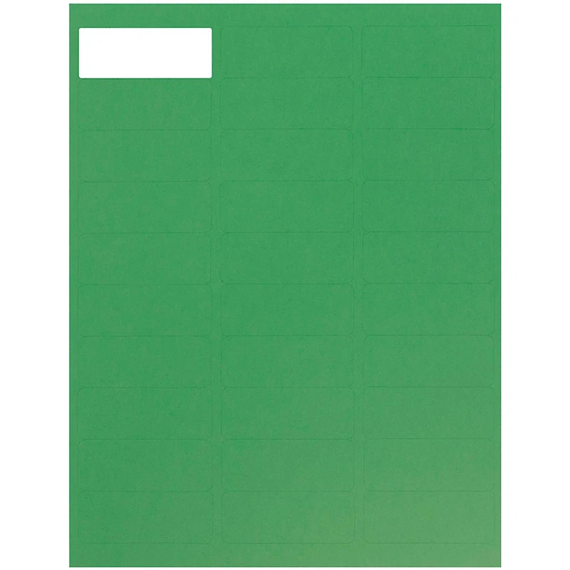 JAM Paper Green Mailing Address Label Combo Set