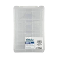 Clear 4 Case Photo & Craft Keeper by Simply Tidy®