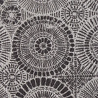 DII® Black Kaleidoscope Tufted Mat