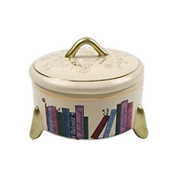Ceramic Books Decorative Container with Lid by Ashland®