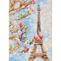 Abris Art Morning in Paris Cross-Stitch Kit