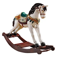 Design Toscano 3ft. Victorian Carousel Pony Rocking Horse Statue
