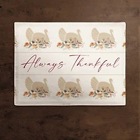 Turkey Always Thankful Poly Twill Placemat