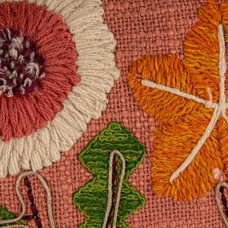 Hello Honey® 24" x 16" Floral Whisper Lumbar Pillow