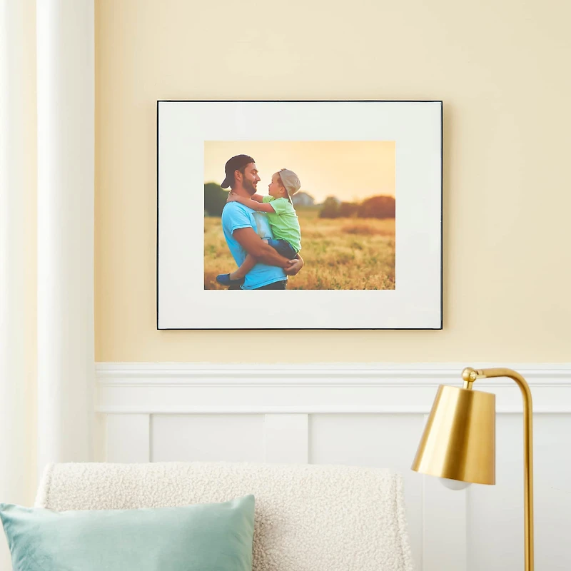 6 Pack: Black Frame with Mat