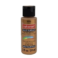 12 Pack: Premium Ultra Bright Metallic Paint by Craft Smart