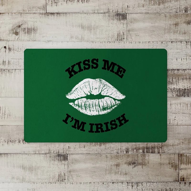 Leprechaun Beard Hat 2 27" x 18" Floor Mat