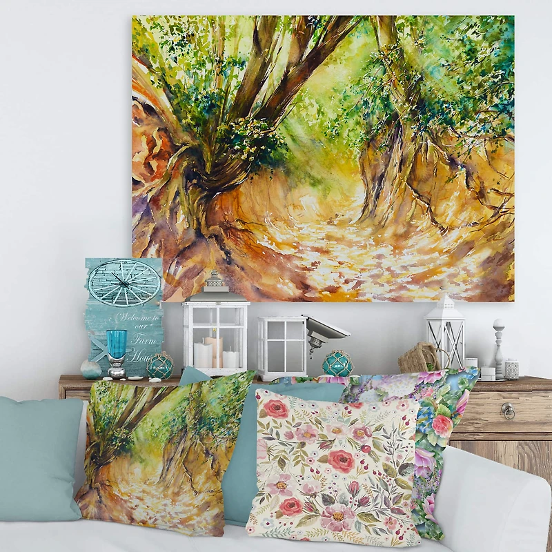 Designart - Little Forest Road