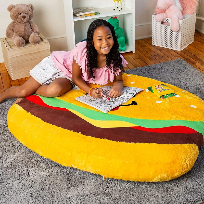 Good Banana™ Floor Floaties™ Cheeseburger Play Space Cushion