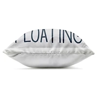 Stupell Industries 18" x 18" Today's Forecast Floating Phrase Outdoor Pillow