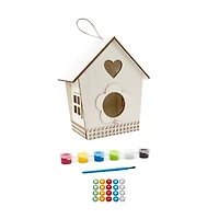Wooden Birdhouse Craft Kit by Creatology™