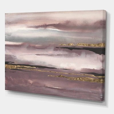 Designart - Purple Glam Storm IV