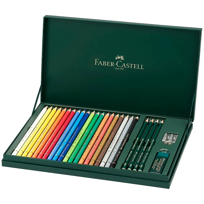 Faber-Castell Polychromos Mixed Media 26-Piece Set