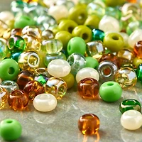 John Bead Czech Glass Seed Beads Mix