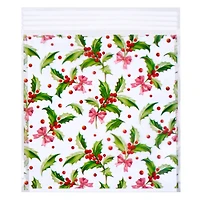 Christmas Holly Zipper Treat Bags, 24ct. by Makery™