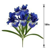 19" Blue Iris Bush by Ashland®