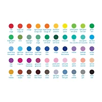 16 Packs: 50 ct. (800 total) Round Tip Washable Markers by Creatology®