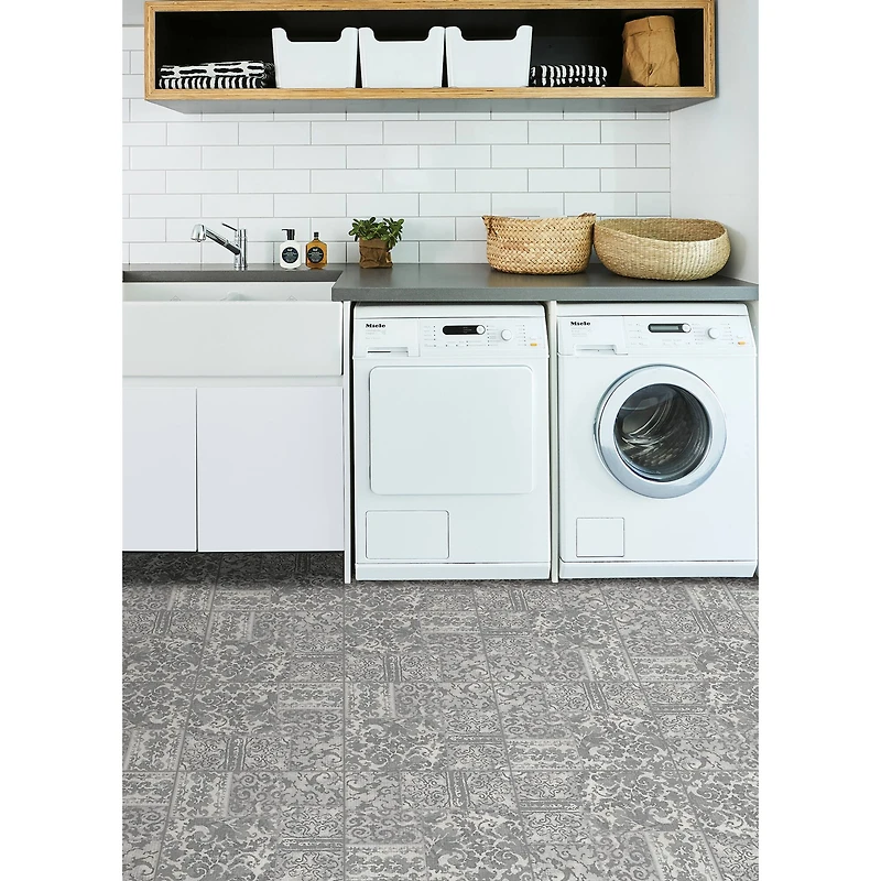 FloorPops Peel & Stick Floor Tiles