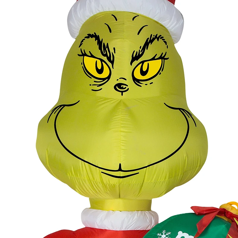 11ft. Airblown® Inflatable Christmas Grinch with Ornament