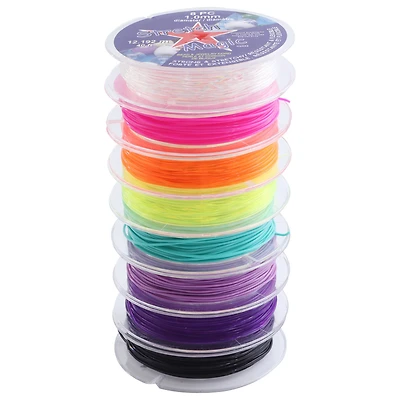 Stretch Magic® 1mm 8 Color Bead & Jewelry Cord Value Pack