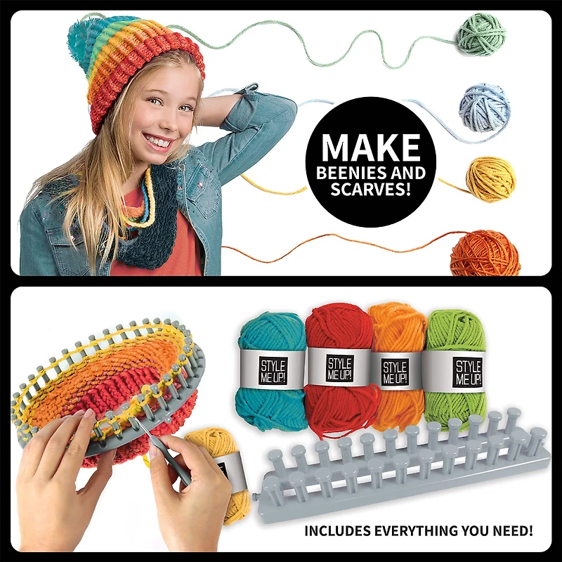 Style Me Up! Rainbow Knit Activity Kit