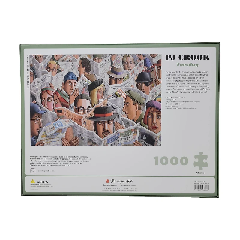 PJ Crook - Tuesday Puzzle: 1000 Pcs