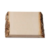 12 Pack: 11" Basswood Rectangle Plaque by Make Market®